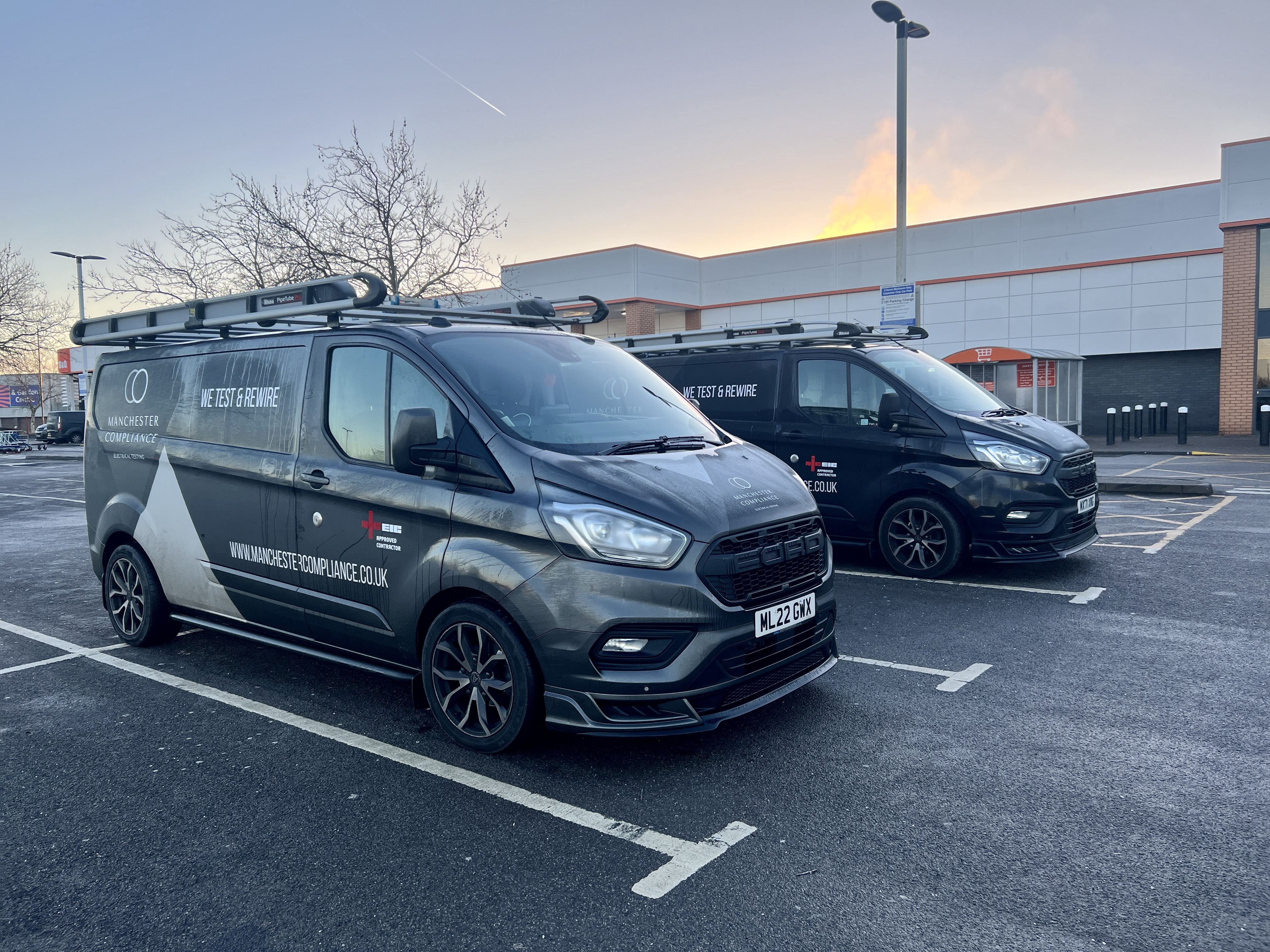 Manchester Compliance electrician fleet - EICR testing across Manchester