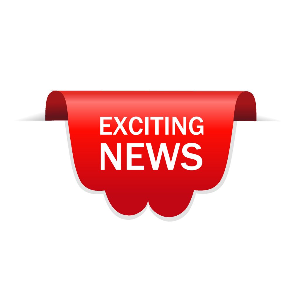 Exciting News!
